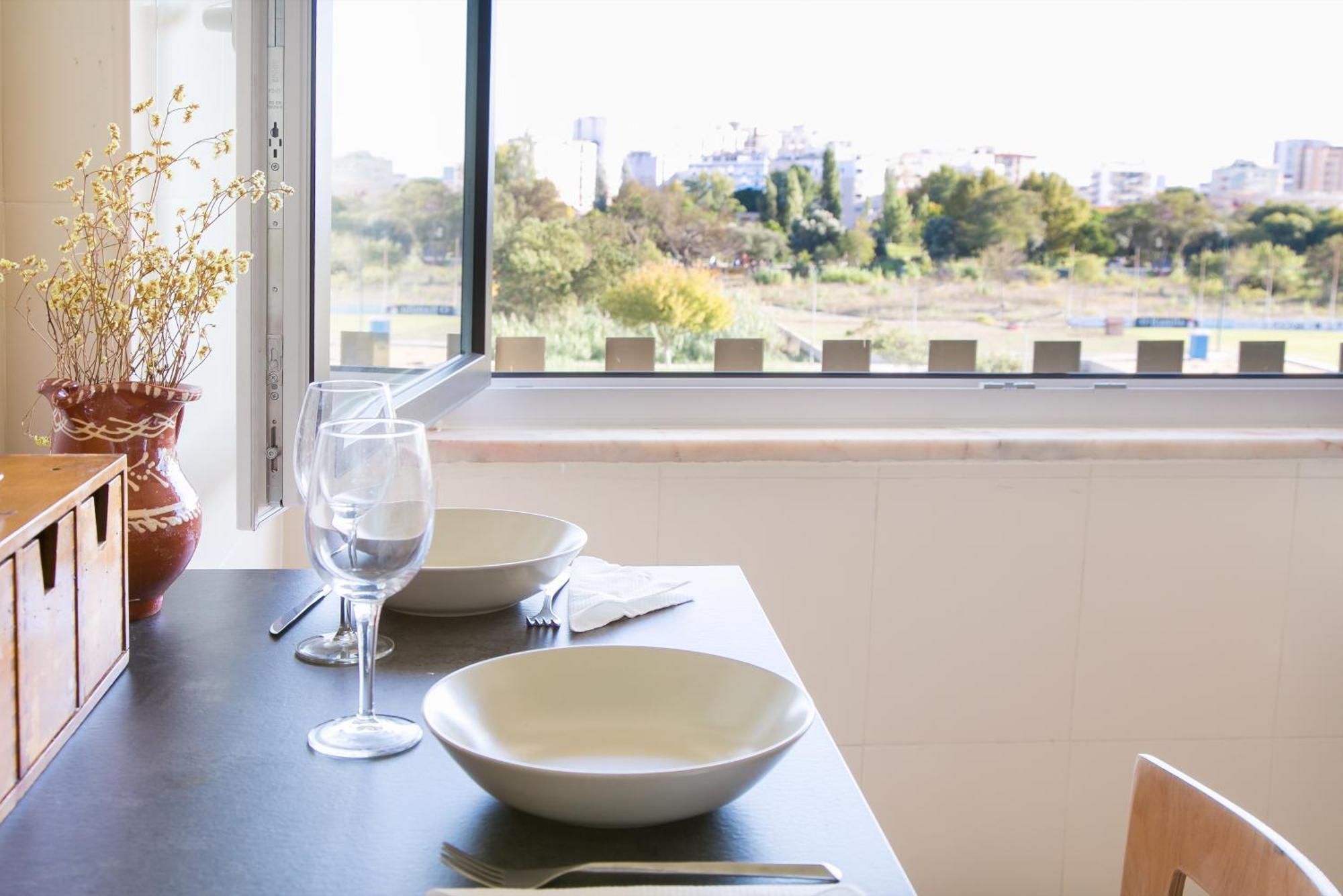Apartamento Central Setubal Sossegado E Com Luz Εξωτερικό φωτογραφία